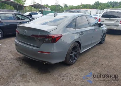 2025 Honda Civic Sport из США, поврежденный, VIN 2HGFE2F59SH570976